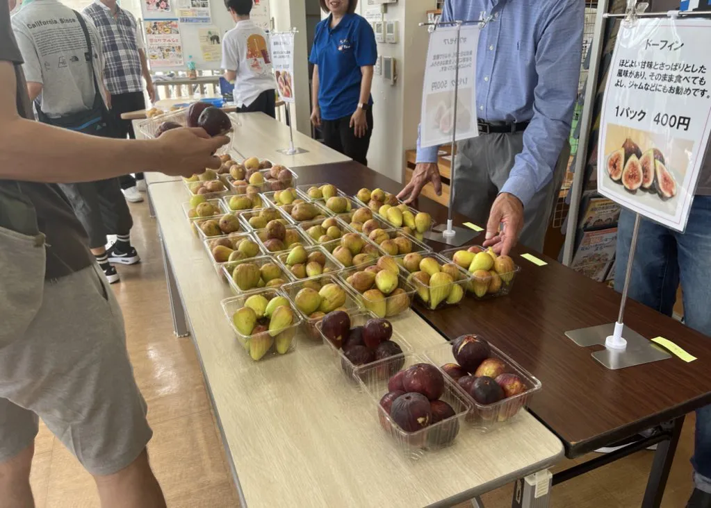 蟹江町での直売イベントの様子(2025年8月)