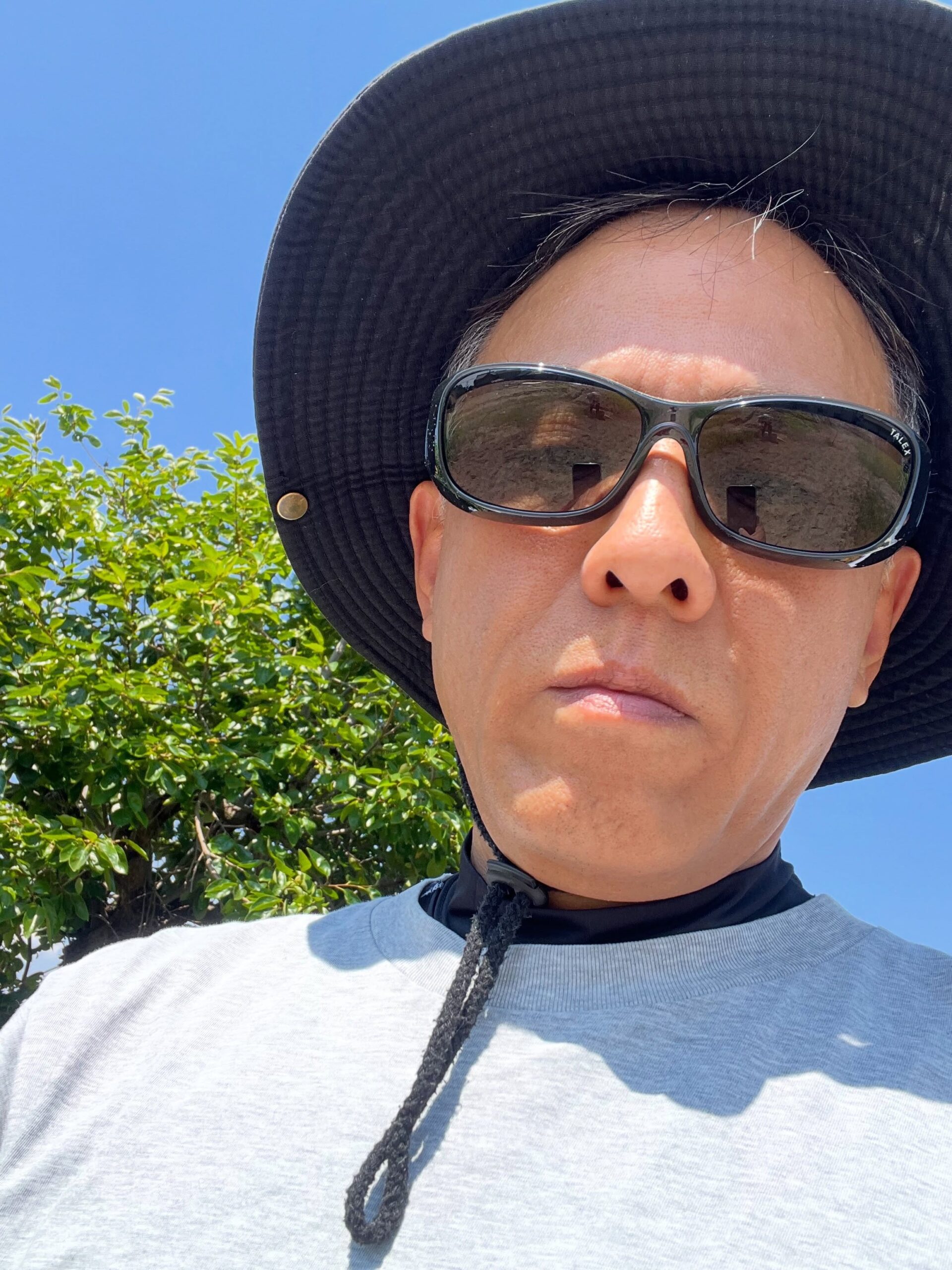 ネット広告を見てずっと気になっていたタレックスのサングラスをネット注文。今日届いたのでさっそく午後はずっと装着していました。正直めちゃくちゃ良いです。レビューで「カメラのPLフィルターだ」って書いてあったけど、まさにそんな感じてす。全然眩しくないし、はっきり見えるし、農作業もノーストレス。デザイン的に大きいかな?と思ったけど、ちょうど良かったかも。鉄道会社やバス会社で採用されているのも購入の決め手の一つになりました。久しぶりに良いアイテムに出会えて嬉しい限りです️#タレックス #TALEX #サングラス #偏光グラス